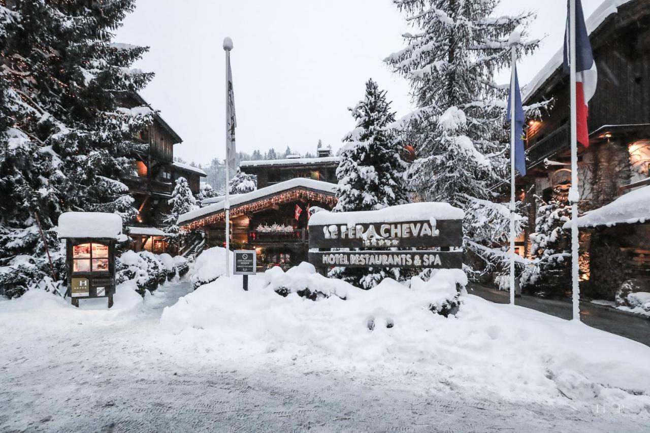 Fer A Cheval Hotel Megève Eksteriør billede
