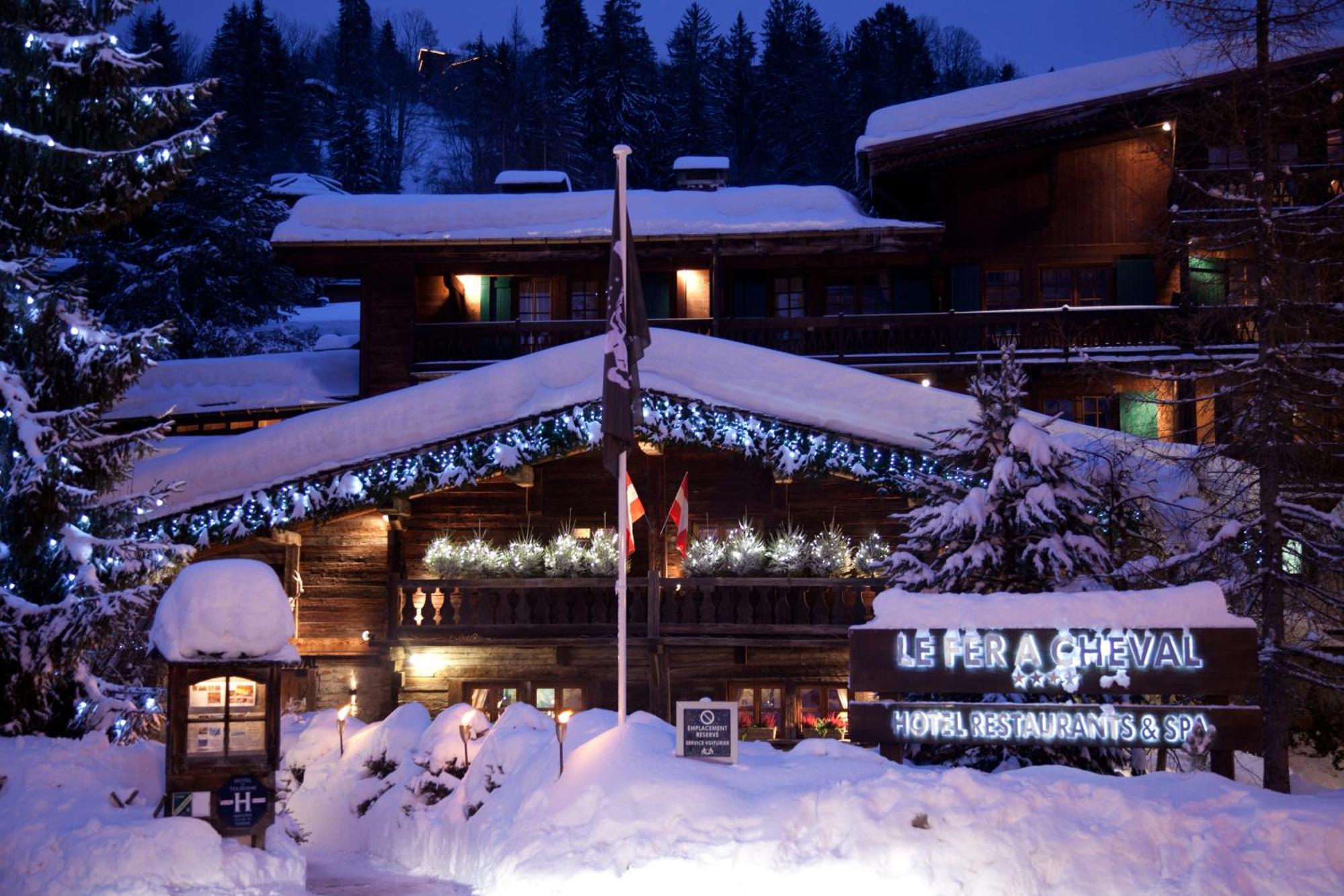 Fer A Cheval Hotel Megève Eksteriør billede