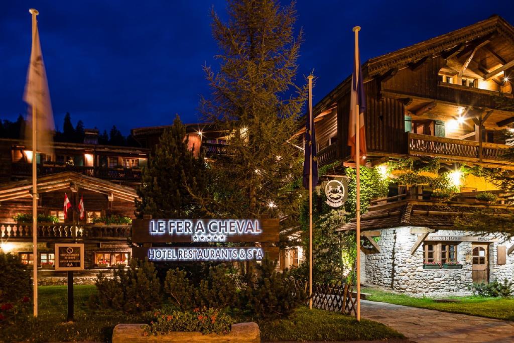 Fer A Cheval Hotel Megève Eksteriør billede